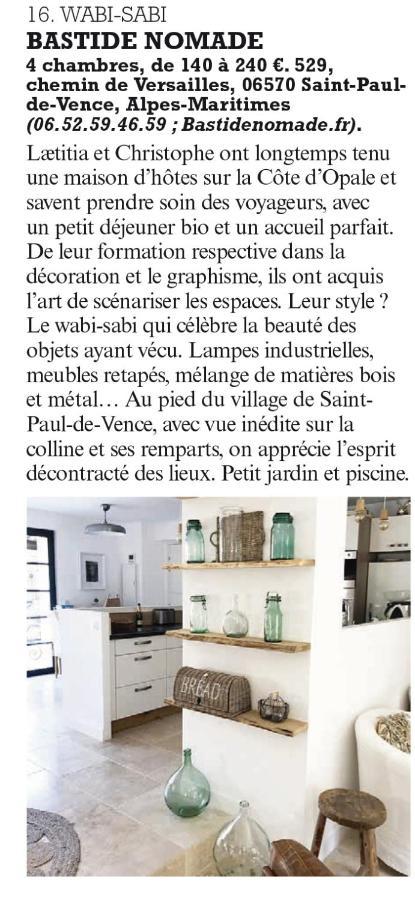 Bastide Nomade - Guest House Saint-Paul-de-Vence Bagian luar foto